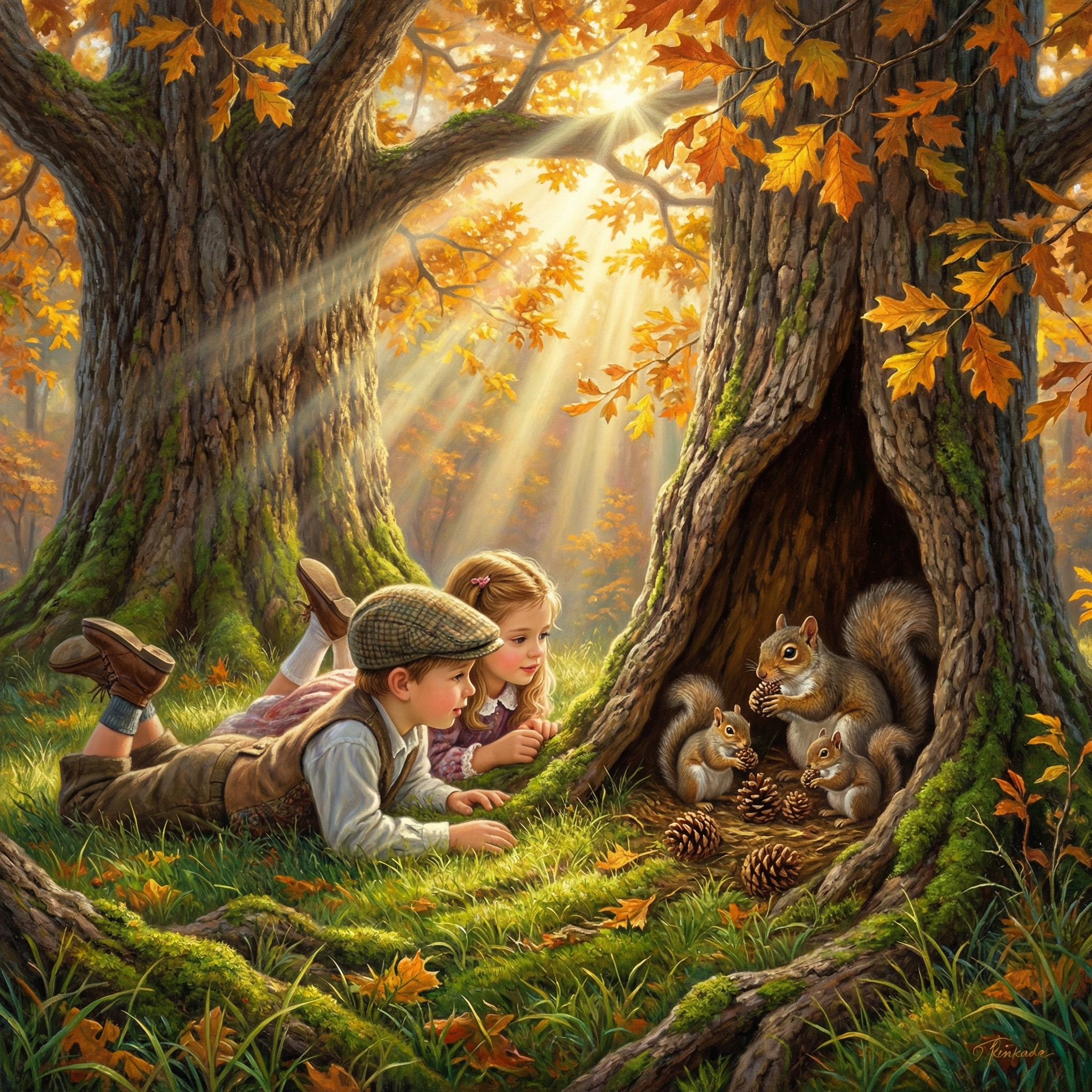 Kid Animal 04 Forest