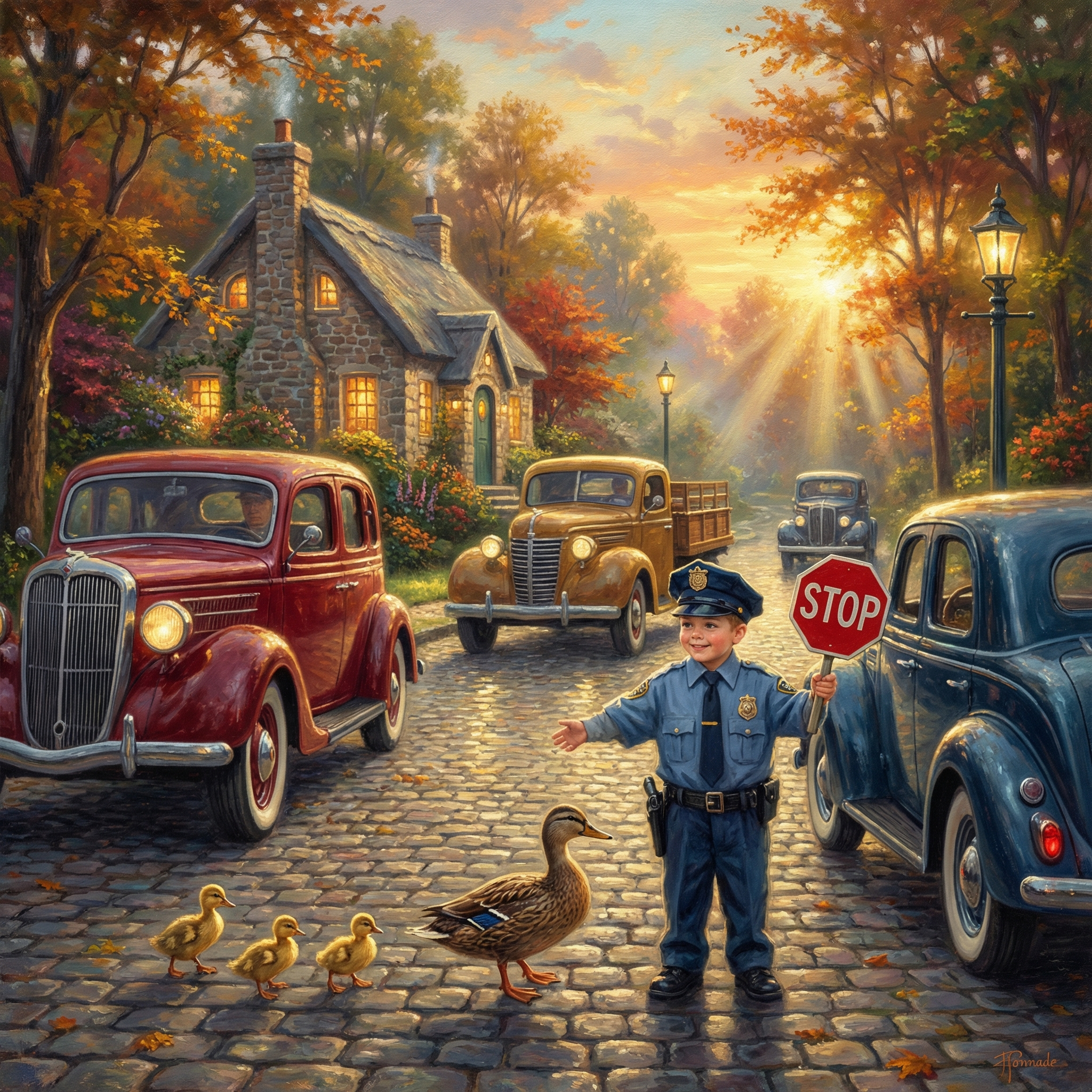 Kid Animal 09 Duck Crossing