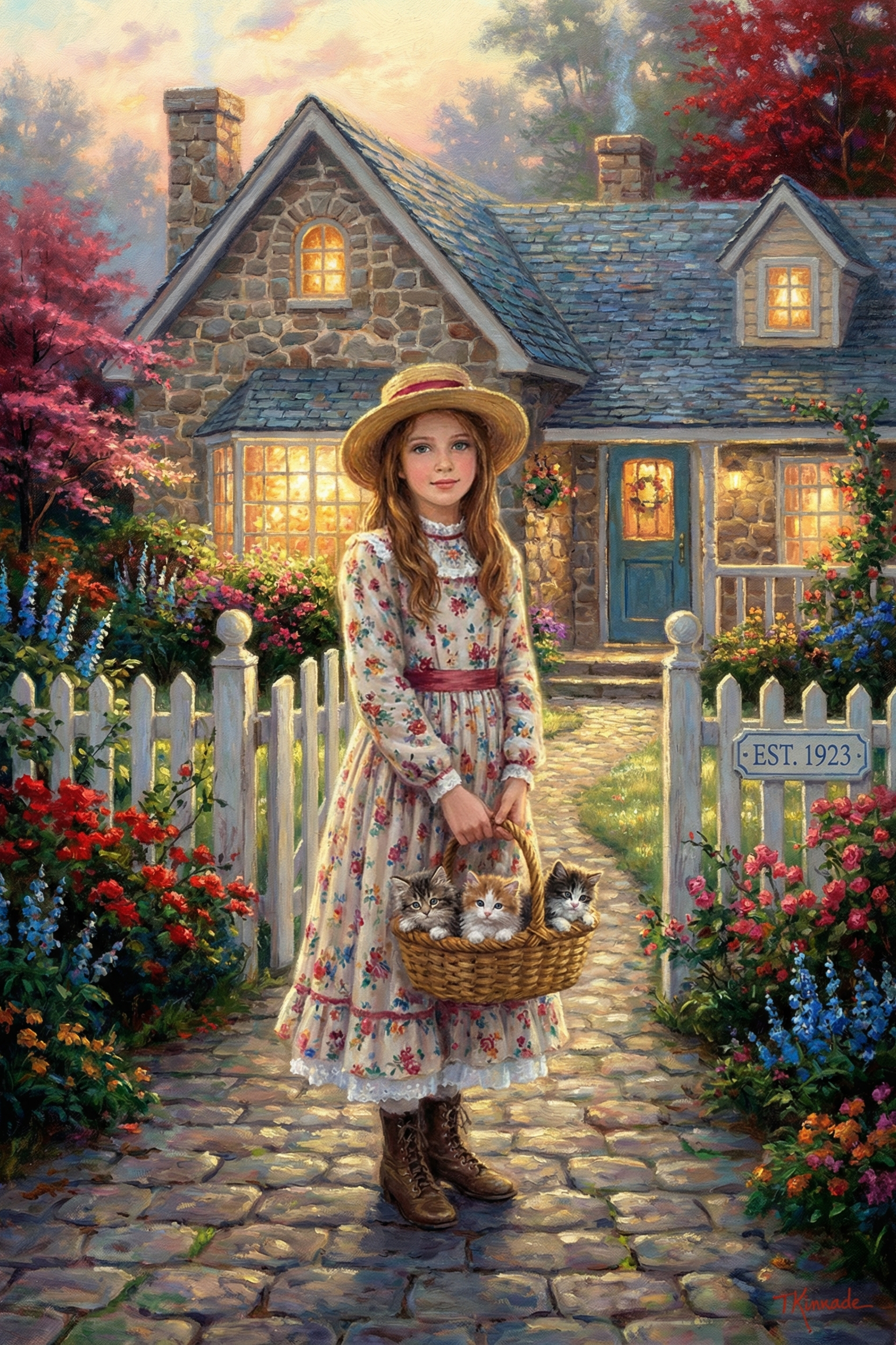 Kid 21 Kitten Basket