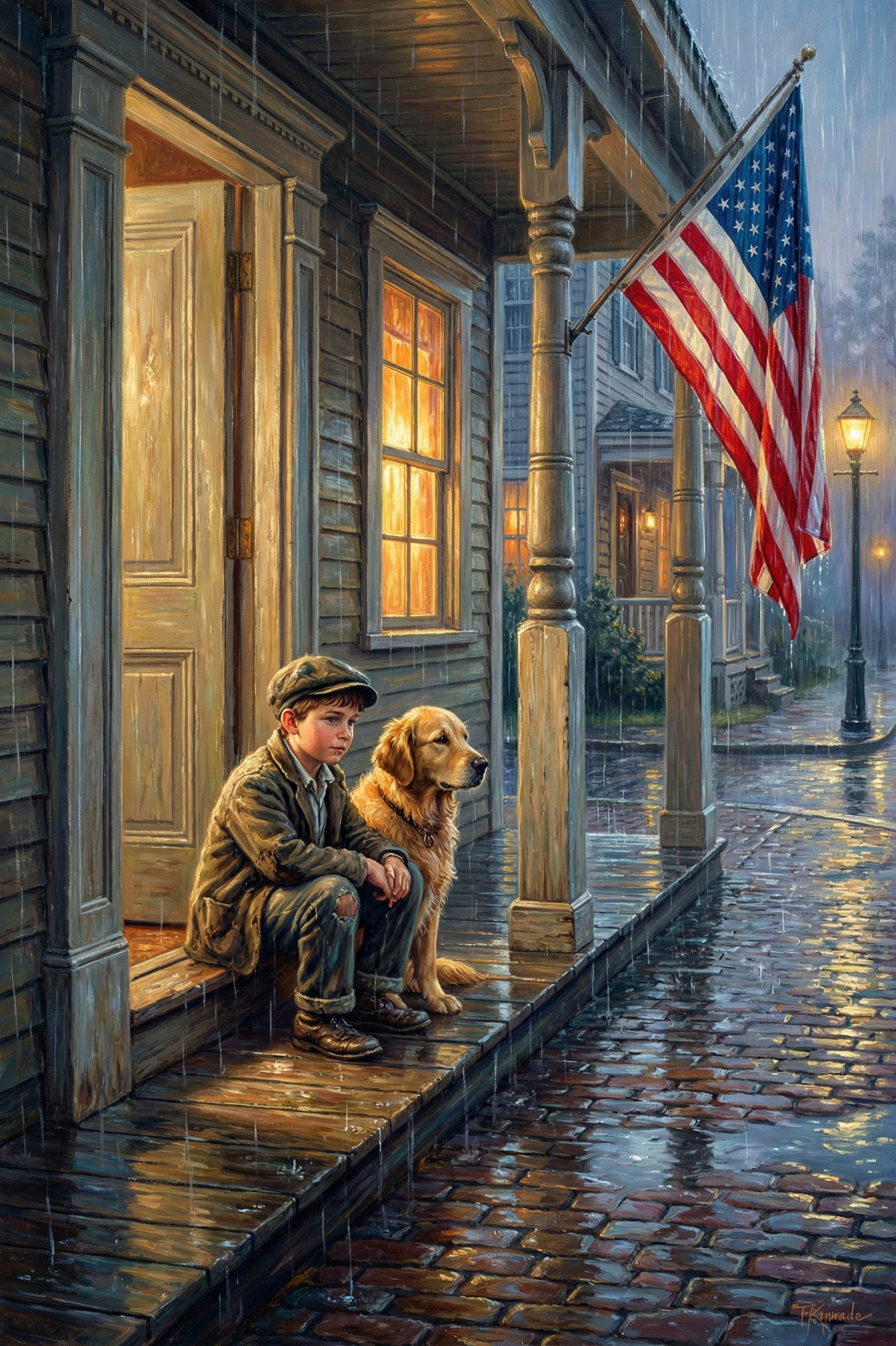 Kid 22 Doorstep Rain