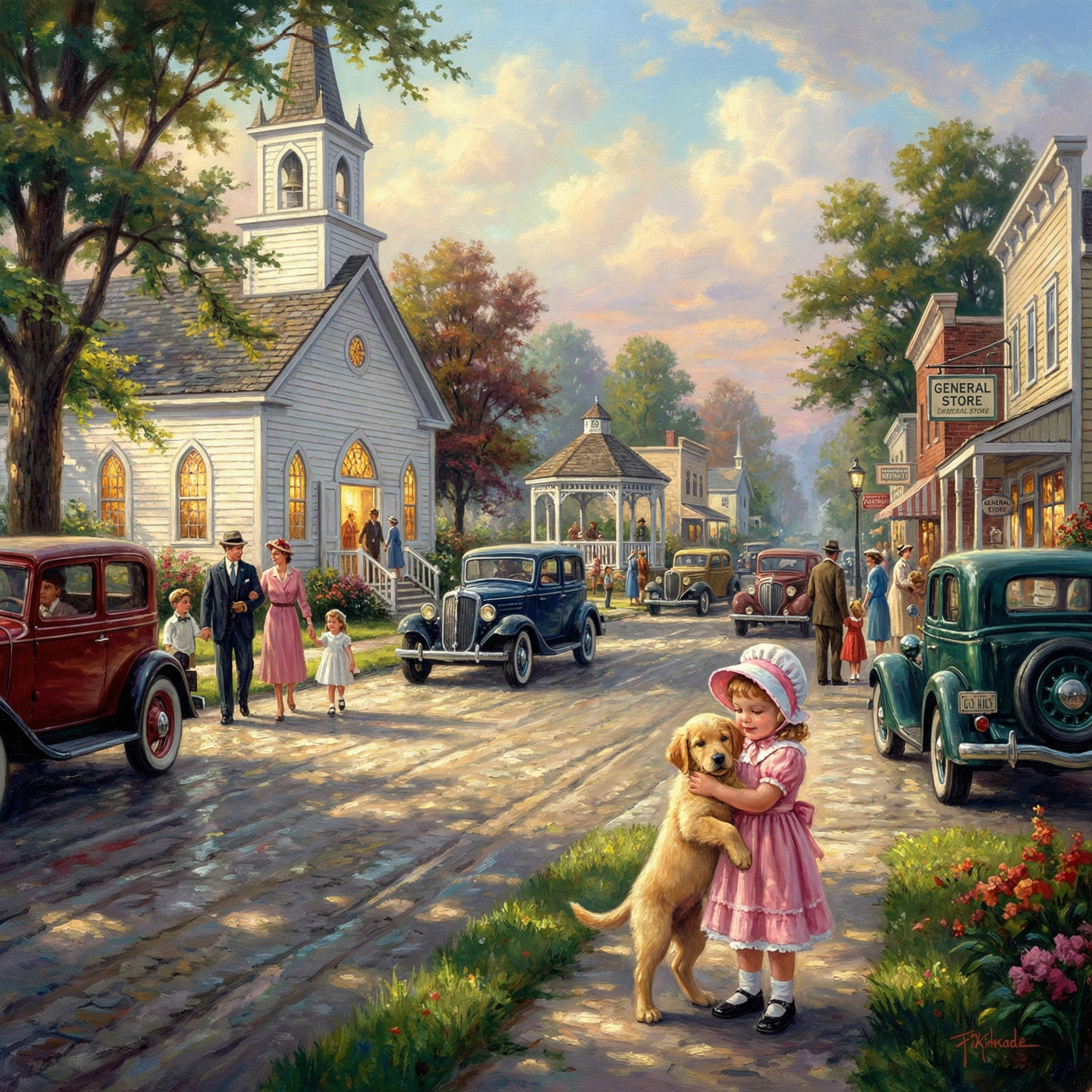 Scene 07 Sunday Church