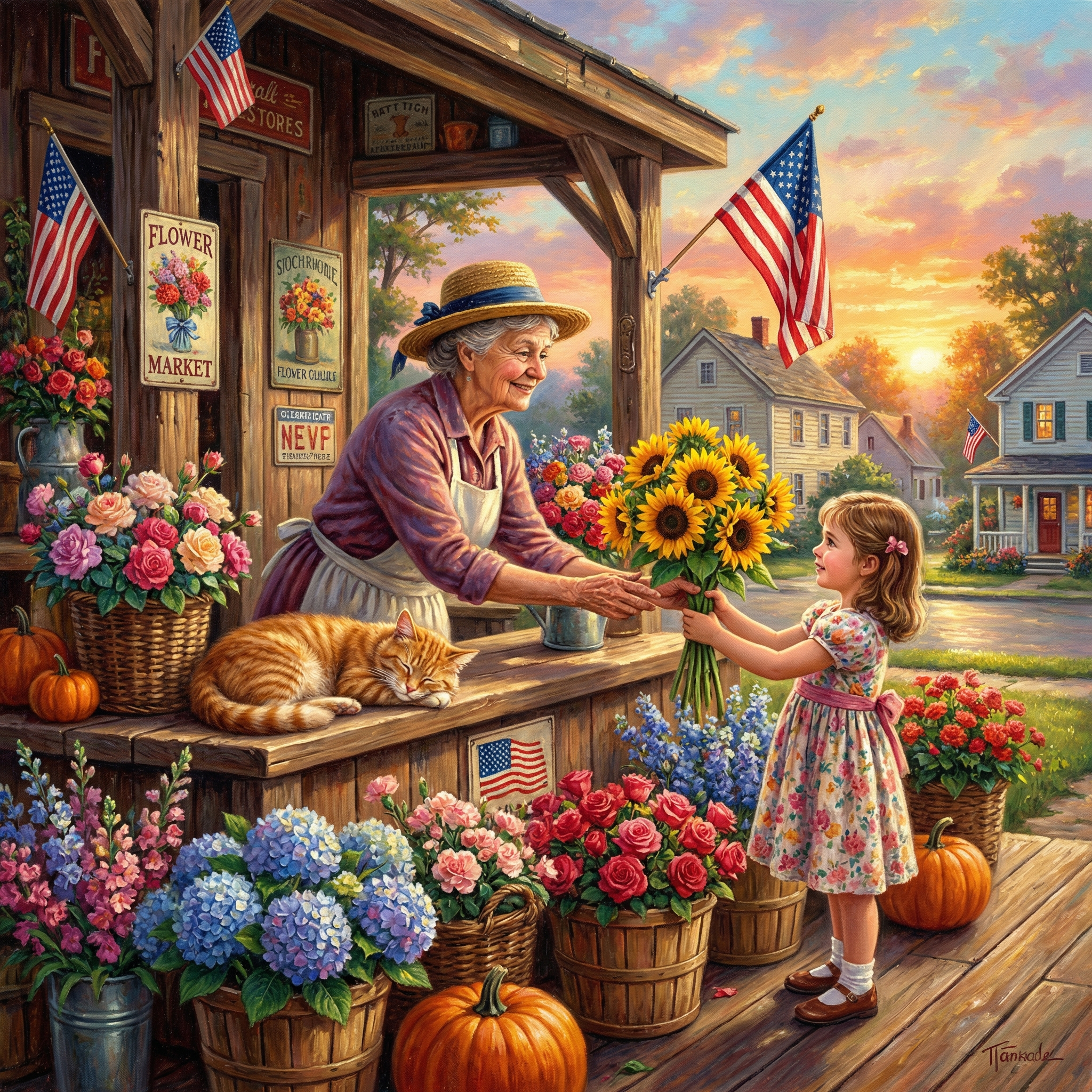 Scene 09 Flower Market