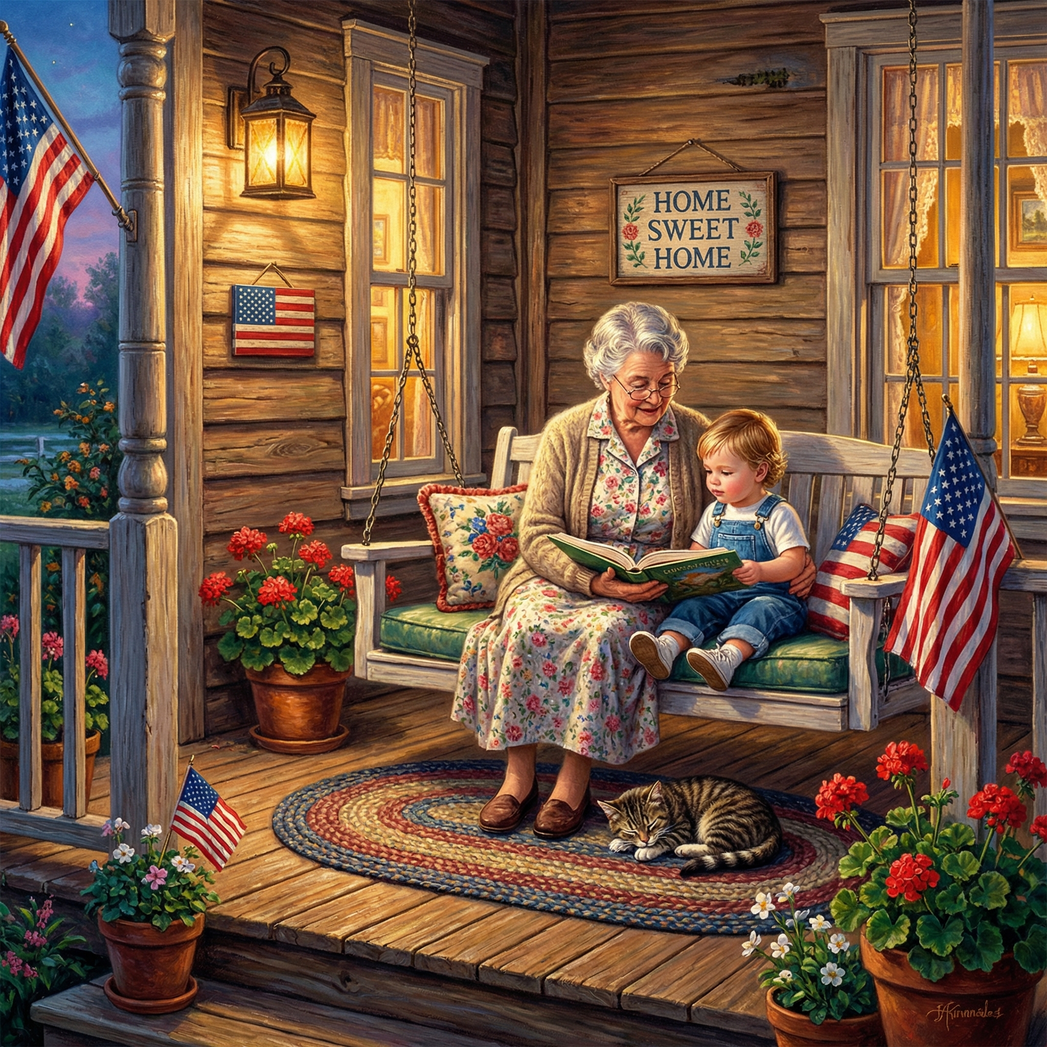 Scene 14 Porch Reading