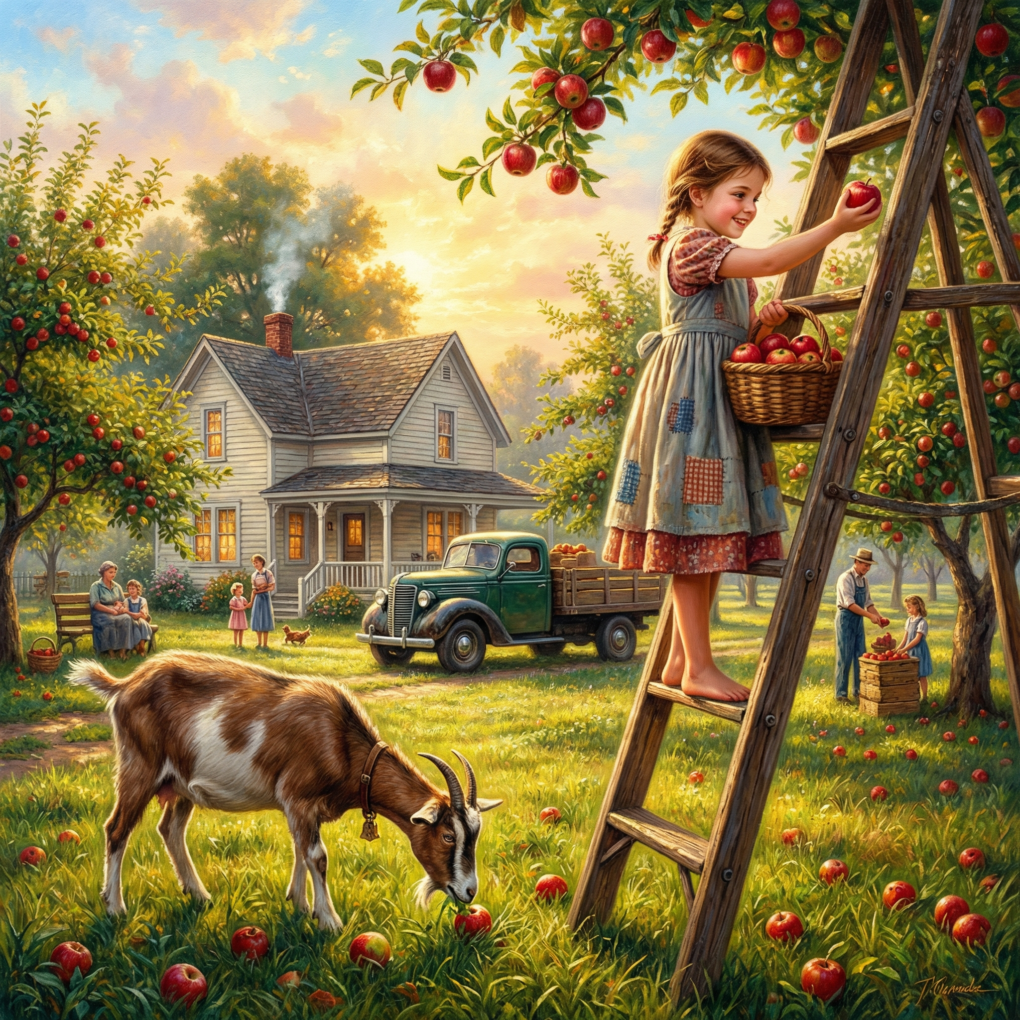 Scene 22 Apple Picking