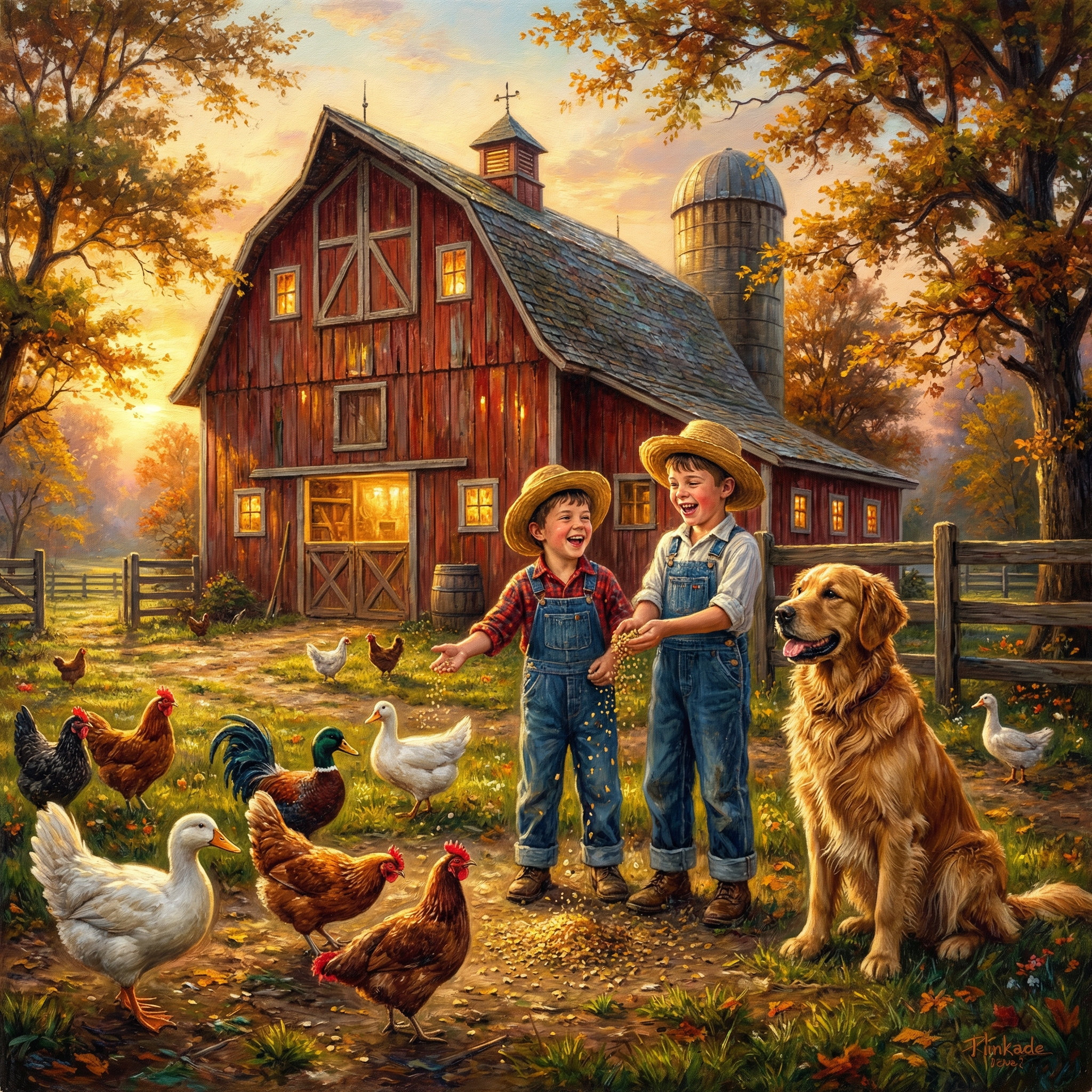 Scene 24 Farm Feeding