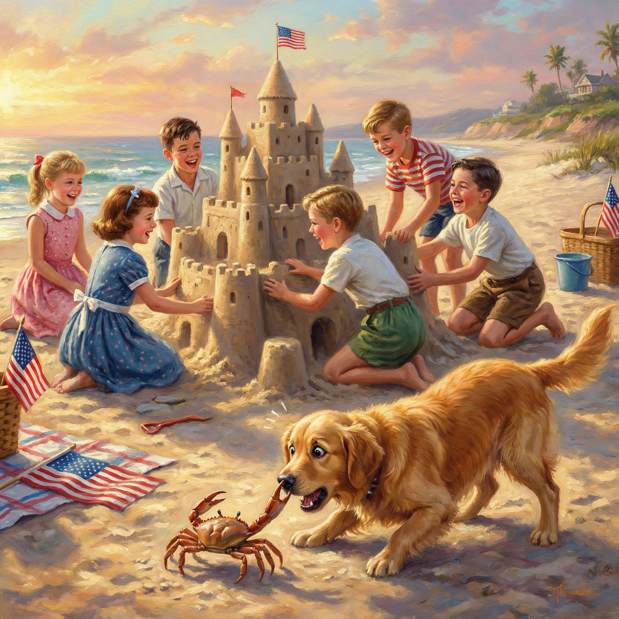 Scene 35 Sandcastle Crab